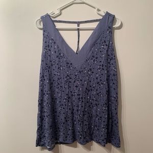 Maurices Sleeveless Patterned Top